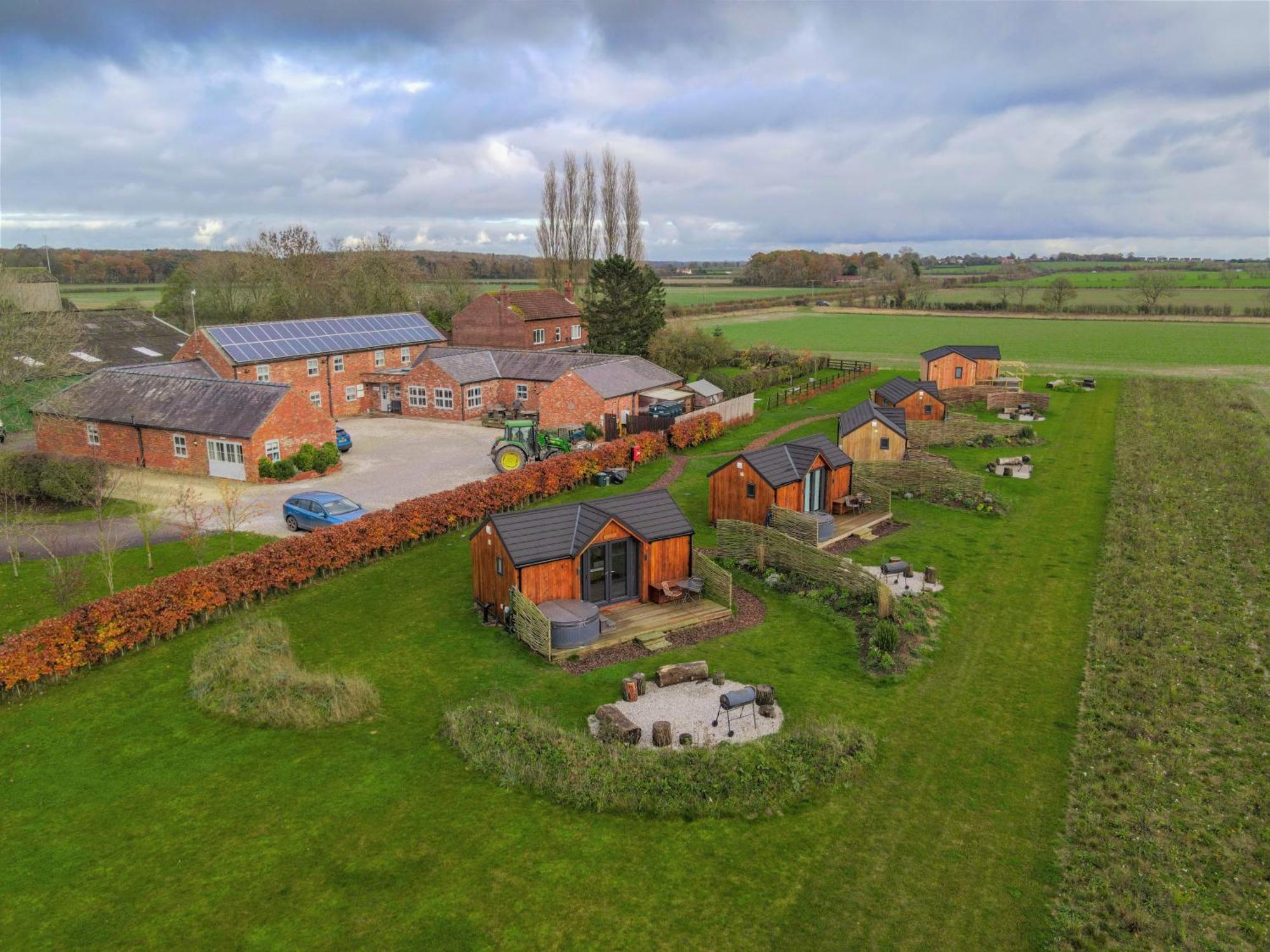 Wold Escapes, Highfield Farm Bed & Breakfast Driffield Exterior photo